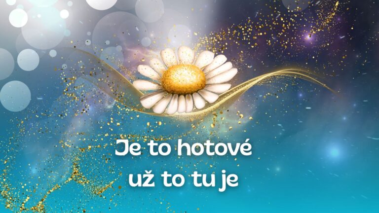 14.Je to hotové- už to tu je